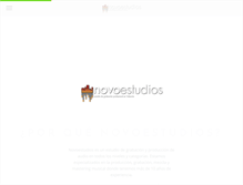 Tablet Screenshot of novoestudios.com